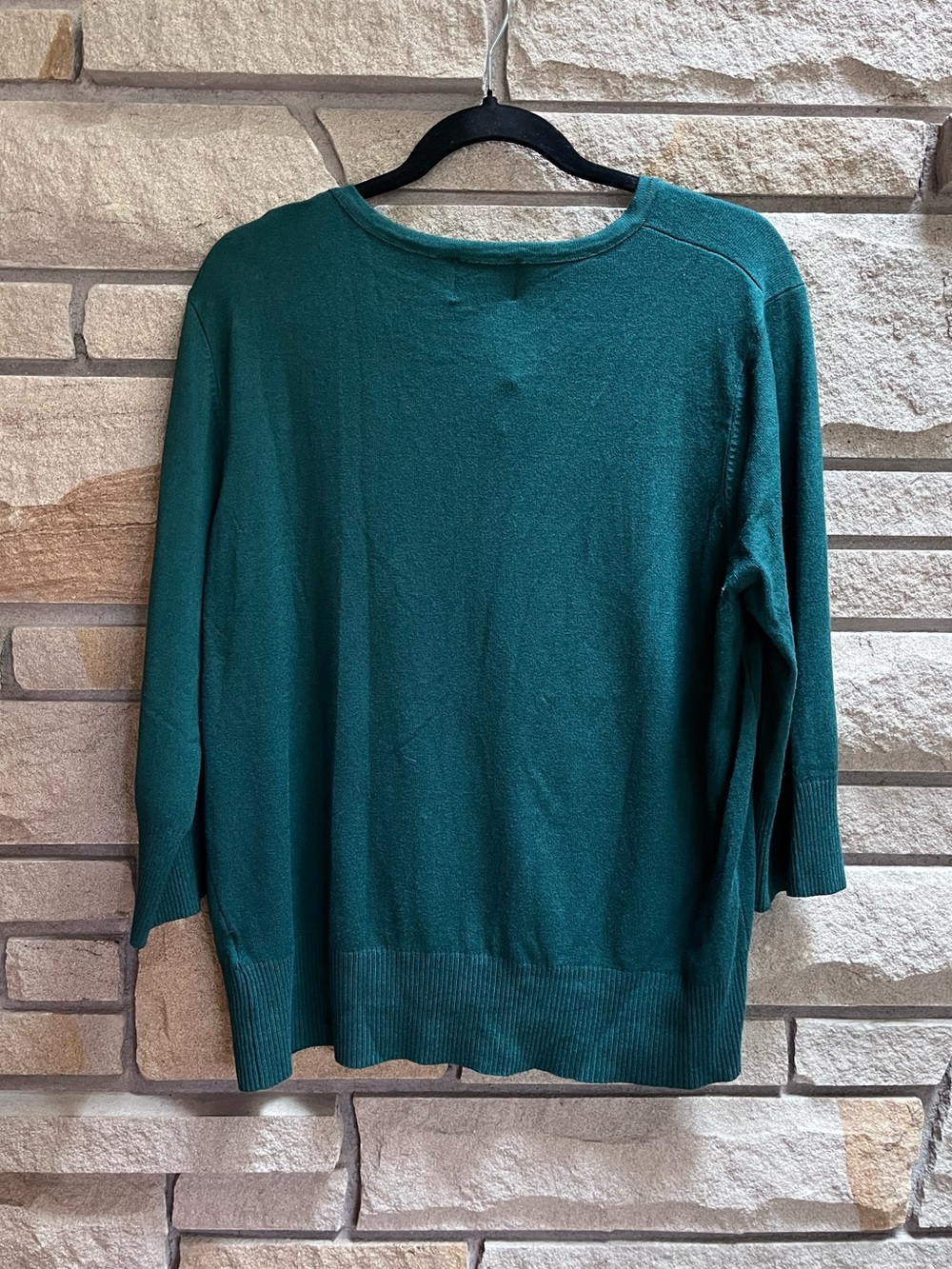 Banned Apparel Delilah Forest Green Floral Embroidered Cardigan Sweater 3XL - Picture 4 of 11